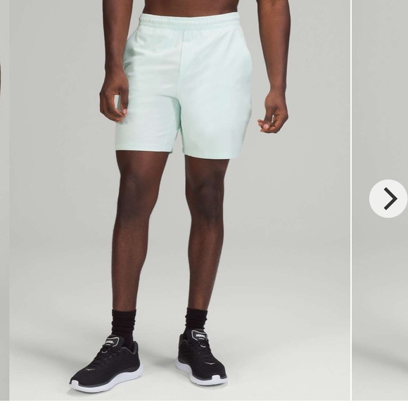 Lululemon Pace Breaker Linerless Short 9” Delicate Mint - Picture 3 of 9